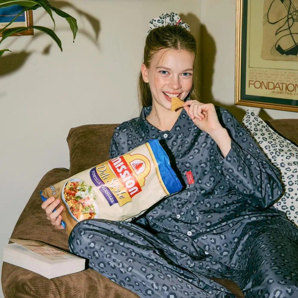 Furless pajamas[Long] - Chacoal Leopard 상세페이지 9